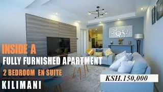 Most Luxurious Fully Furnished 2 - Bed Apartment for Rent in Kilimani, Nairobi | Kenya
