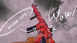 Call of Duty Mobile/m4 one taps 😳😮