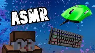KEYBOARD + MOUSE SOUNDS (asmr w/ handcam) | Minecraft Bedwars