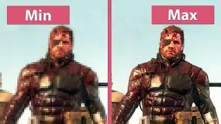 Metal Gear Solid 5 The Phantom Pain &ndash; PC Min vs. Max Graphics Comparison [FullHD][60fps]