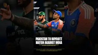 🚨 Pakistan to BOYCOTT Ind vs Pak Match? T20 World Cup 2026 #indvspak #t20worldcup2026