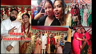 Cousin brother ka wedding reception 🤗//vlog 74// #wedding #vlog #reception