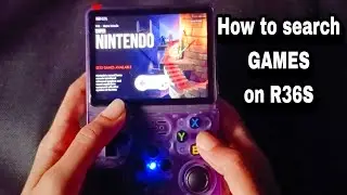 How to search games on R36S 🎮 | R36S