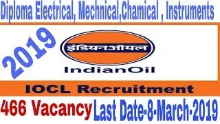 Iocl Recruitment 2019