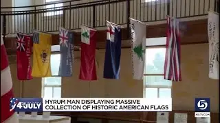 78 replica colonial flags share America&rsquo;s story from 13 colonies to modern Day