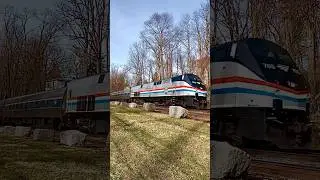Amtrak Along The Big Rocks! Lake Shore Limited #48, In Dutchess County, NY