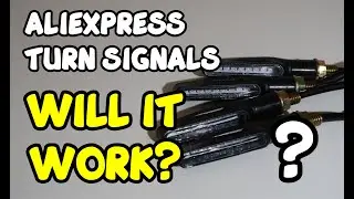 10$ LED Indicator for Bike - Sequential Blinkers [First Look and Test]