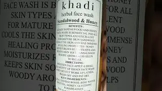 khadi Face wash Review 👍🥰😍