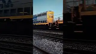 Csx Pover Move In Train Sim World 2 On PS5. #shortvideo #csxtrains #playstation #csxrailroad
