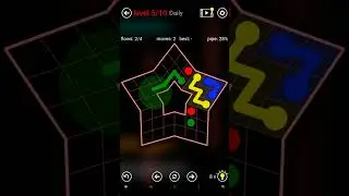 Flow Free Shapes - Daily Puzzles - 2025-12-22 - December 22nd 2025