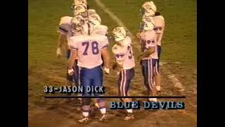 1995 10 27 varsity football vs reading 1st half