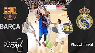 Barça - Real Madrid (71-69) RESUMEN | Playoff Final Liga Endesa 2021-2022