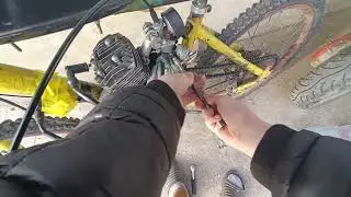 Nu mai porneşte Bicicleta cu Motor de 80cc &icirc;n 2t Nu mai dă sc&acirc;nteie!?