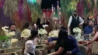 Belinda canta en la fiesta de la mam&aacute; de  Christian nodal