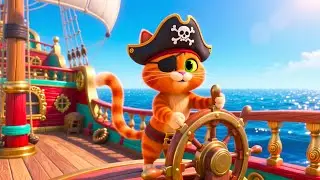 Pirate Paws and the Treasure Hunt | Adventure Rhyme for Kids | Nursery Rhymes & Songs for Children