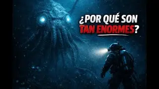 ¿Por qué las criaturas de las profundidades marinas crecen tan terriblemente Enormes?