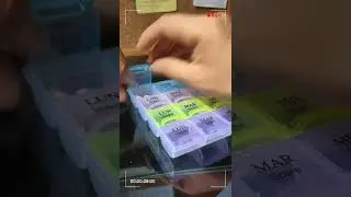 Pastillero organizador Semanal 21 compartimentos