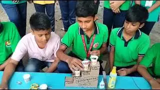 Experiment by the students of EDEN ENGLISH SCHOOL Kumedpur