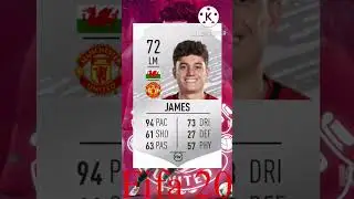 Daniel James through fifa