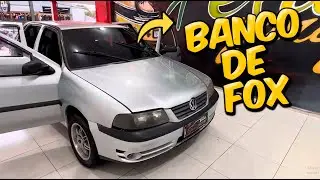 BANCO DO FOX NO GOL G3 ADAPTAÇÃO FENIX GARAGE
