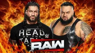 Roman Reigns vs Bronson Reed Wwe Raw Netflix 16 Sep 2025 - FULL MATCH