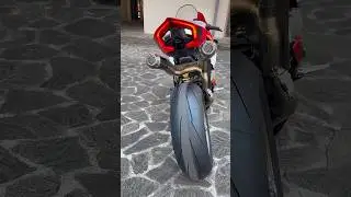 DUCATI PANIGALE V4R No*1290 '24 AKRAPOVIČ Pure Exhaust Sound #ducati #panigale #v4r #shorts #2025