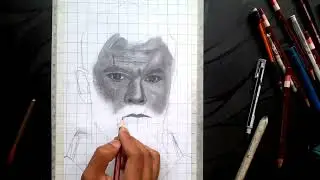Thor realistic Pencil sketch ❤️&zwj;🔥 || Timelapes video  #thor #trending #art