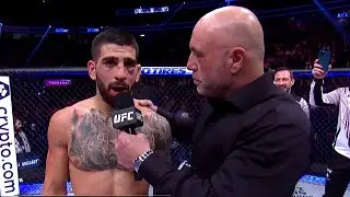 Ilia Topuria Octagon Interview | UFC 282