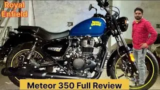 2024 New Update | Royal Enfield Meteor 350 Firwall Blue Full Review And Price Details Spacification