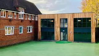 Hall School, Wimbledon  - Time-lapse Showing Modular Construction At It's Best