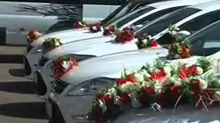 наш свадебный картеж 28.07.2012 брянск