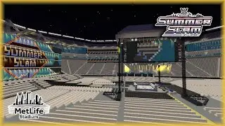 WWE SummerSlam 2025 | Metlife stadium | East Rutherford, New Jersey | Minecraft