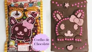 Como Fazer  Chocolate quebra cabeça , Coelho de Chocolate.