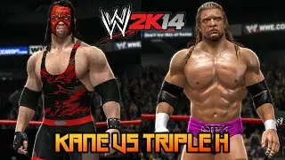 WWE 2K14 - Kane vs Triple H | PC Gameplay (rpcs3) 1440p