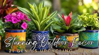 👢 Create Stunning Outdoor Decor: Trash into Treasure with 21 Genius Upcycling Ideas