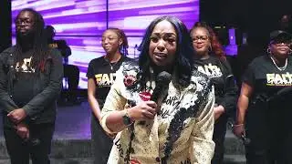 All Is Well exhortation- Tanquia Whitfield at the Faith Encounter 2025