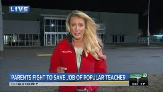 Parents fight to save job of popular teacher
