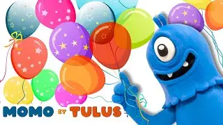 Dessin anim&eacute; pour les enfants | Jeu de ballons | Momo et Tulus