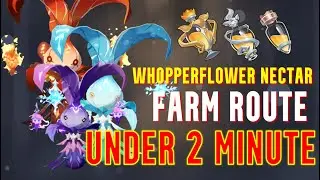 Whopperflower Nectar Farm Route IN 2 MINUTES| Genshin Impact