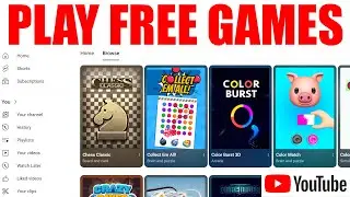 PLAY FREE GAMES ON YOUTUBE