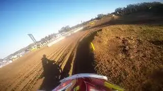 Mini O's 2019 - Crash at the start - 250B Limited Moto 2 - Motocross