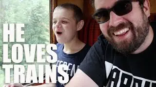 HIS FIRST TIME ON A STEAM TRAIN AT NENE VALLEY RAILWAY | AUTISM FAMILY VLOG
