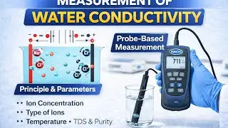 Electrical Conductivity of Water | Principle, Factors & Measurement Using Probe