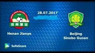 ANALISE  HENAN JIANYE X BEIJING SINOBO GUOAN