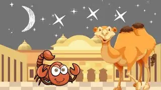 The Clueless Camel and the Sneaky Scorpion 🐪🦂 | Funny Desert Story for Kids 🏜️