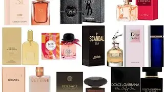 unveiling most loved perfumes for women@theperfumist2023