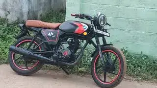 This bike modified  ct 100 bike
