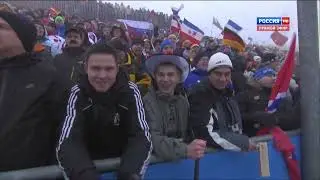 БИАТЛОН. КМ 2012-13. Оберхоф (Германия). Женщины. Спринт 7,5 км. (Россия HD). 720p.