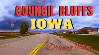 Highway Drive in Council Bluffs Iowa | Eastern Hills Road Trip & Hiking Trails USA | Travel Tour