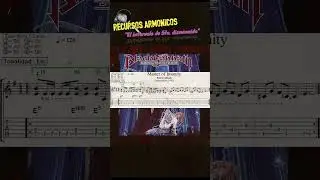 Adornos arm&oacute;nicos (La 5ta. disminu&iacute;da) - Master Of Insanity (Black Sabbath)